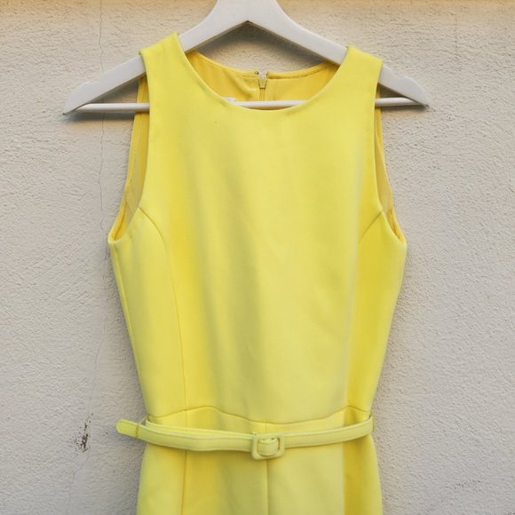 Oscar de la Renta Yellow Dress - Picture 8 of 13